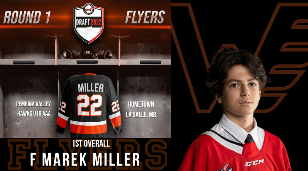 Meet Marek Miller – Flyers First Overall Pick in '22 MJHL Draft